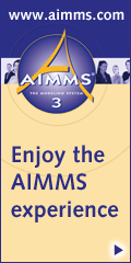 AIMMS, the modeling tool of choice for OR professionals